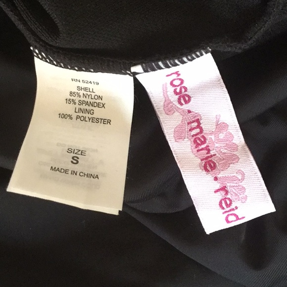 Rose Marie Reid Ladies' Swim Dress Black - Picture 3 of 3